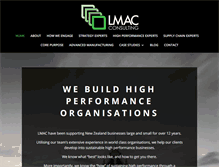 Tablet Screenshot of lmac.co.nz